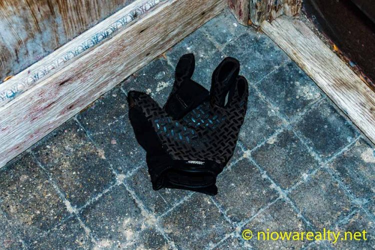 Missing a Glove