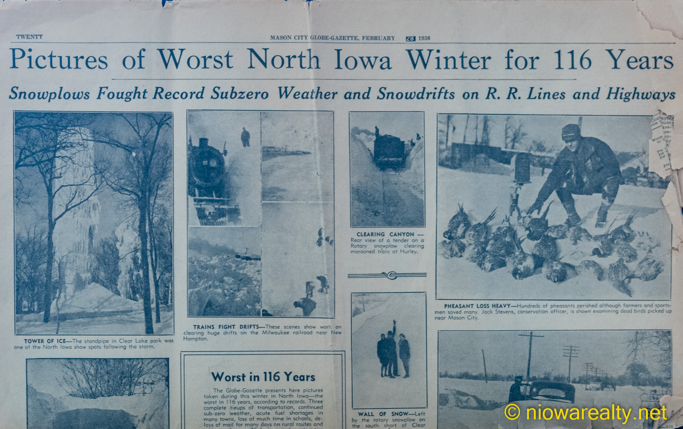 Worst North Iowa Winter